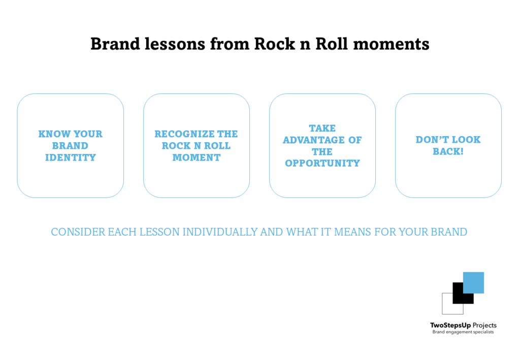Brand Lessons in Rock n Roll moments